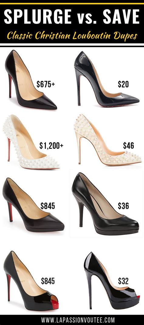 louboutin shoes dupes|louboutin flats knock offs.